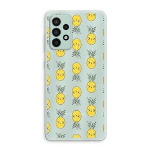 Ananas: Samsung Galaxy A52s 5G Transparant Hoesje