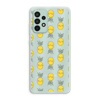 Ananas: Samsung Galaxy A52s 5G Transparant Hoesje
