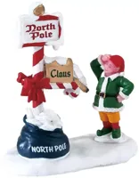 Lemax merry mailbox kerstdorp figuur type 4 Santa&apos;s Wonderland 2018