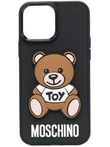 Moschino coque d'iPhone 13 Pro Max - Noir