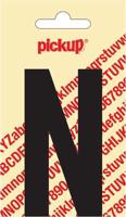 Plakletter Nobel Sticker zwarte letter N Pickup - Pickup