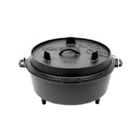 Valhal Dutch Oven Gietijzer met Pootjes Outdoor 6,1 Liter - thumbnail