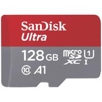 SanDisk Ultra + Adapter microSDXC-kaart 128 GB A1 Application Performance Class, UHS-Class 1 - thumbnail