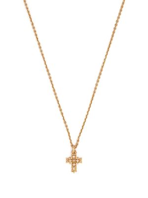 Emanuele Bicocchi collier à pendentif croix - Or
