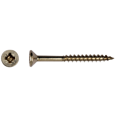 pgb-Europe PGB-FASTENERS | Spaanplaatschroef VZK-Z Ø 4,50x45 A2 | 200 st PGWVZGA00004500453