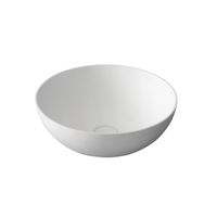 Waskom Sapho Thin Rond 39x14.5 cm Solid Surface Wit Sapho - thumbnail