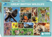 Great British Wildlife Puzzel 1000 Stukjes - thumbnail