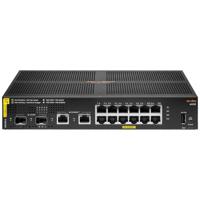 Aruba 6000 12G Class4 PoE 2G/2SFP 139W Managed L3 Gigabit Ethernet (10/100/1000) Power over Ethernet (PoE) 1U - thumbnail