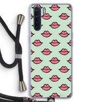 Lipjes: Oppo A91 Transparant Hoesje met koord