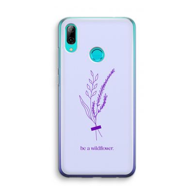 Be a wildflower: Huawei P Smart (2019) Transparant Hoesje