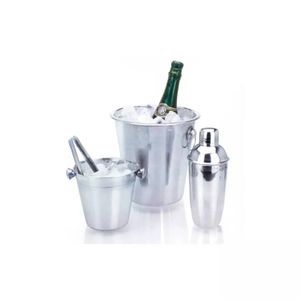 Excellent Houseware 4-delige barset roestvrijstaal