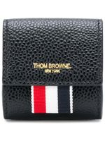 Thom Browne petit porte-monnaie à logo embossé - Noir - thumbnail