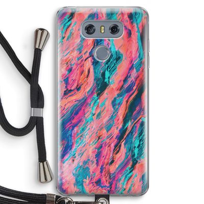 Electric Times: LG G6 Transparant Hoesje met koord