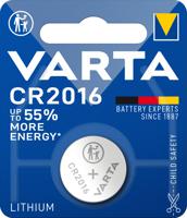 Varta Lithium-Knoopcelbatterij CR2016 | 3 V DC | 87 mAh | Zilver | 10 stuks - VARTA-CR2016 VARTA-CR2016 - thumbnail