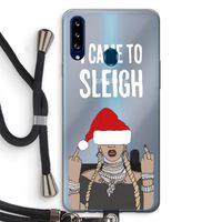 Came To Sleigh: Samsung Galaxy A20s Transparant Hoesje met koord