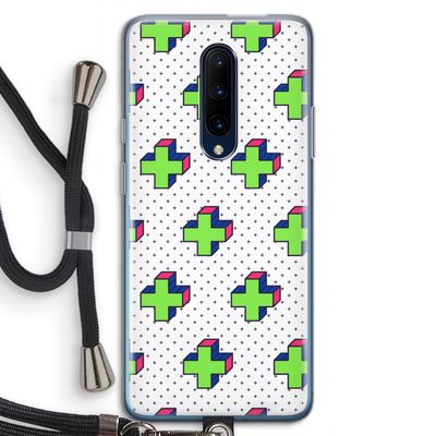 8-bit N°10: OnePlus 7 Pro Transparant Hoesje met koord
