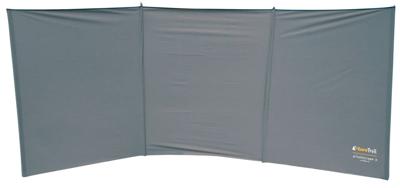 Eurotrail Windscherm Grijs 375 x 150 cm