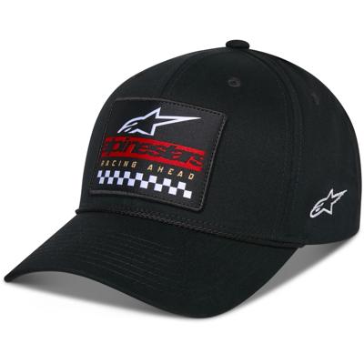 ALPINESTARS Matrix Snapback Hat, Petjes en mutsen voor de motorfietsrijder, Zwart