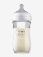 Glazen flesje 240 ml Philips AVENT Natural Response doorzichtig Glazen flesje 240 ml Philips AVENT Natural Response doorzichtig