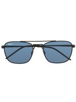 Ray-Ban lunettes de soleil à monture oversize - Bleu