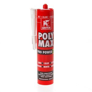 Poly Max hybri montagekit wit 425gr