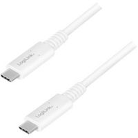 LogiLink CU0180 USB-kabel 0,8 m USB C Wit