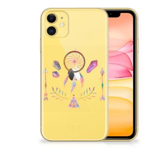 Apple iPhone 11 Telefoonhoesje met Naam Boho Dreamcatcher