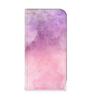 Bookcase iPhone 15 Pink Purple Paint Bookcase iPhone 15 Pink Purple Paint