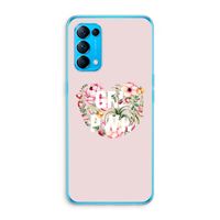 GRL PWR Flower: Oppo Find X3 Lite Transparant Hoesje