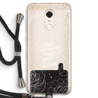 Good stories: Xiaomi Redmi 5 Transparant Hoesje met koord