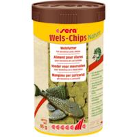 Sera Wels-Chips Nature 250ml - Natuurvoer voor Bodemvissen, Zonder Kunstmatige Additieven