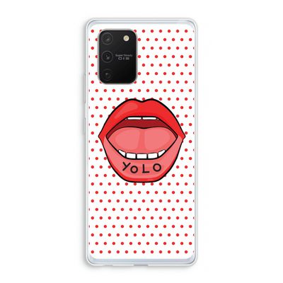 Yolo Denise: Samsung Galaxy S10 Lite Transparant Hoesje