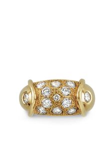 Pragnell Vintage bague en or 18ct ornée de diamants