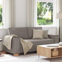 2-zitsbank Taupe 180x78x84 cm Stof