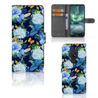 Telefoonhoesje | Met pasjeshouder | voor Nokia 7.2 | Nokia 6.2 IJsvogel