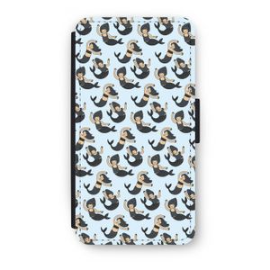 Zeemeermin: iPhone XS Flip Hoesje