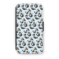 Zeemeermin: iPhone XS Flip Hoesje