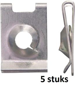 Carosserie - montage clip 4.8mm verzinkt - 5 stuks 65102431