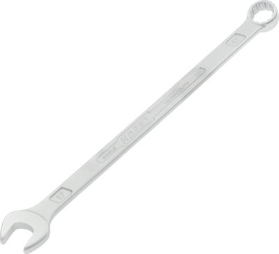 HAZET Ring-steeksleutel · extra lang · slanke uitvoering 600LG-17 · Buitentwaalfkant tractieprofiel · SW 17 mm