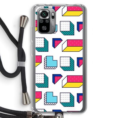 8-bit N°7: Xiaomi Redmi Note 10S Transparant Hoesje met koord