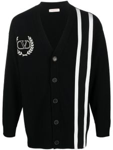 Valentino Garavani cardigan VLOGO - Noir