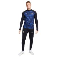 Nike Chelsea Strike Trainingspak 1/4-Zip 2023-2024 Zwart Blauw Wit