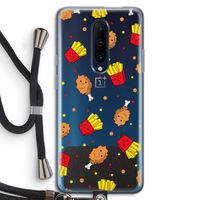 Chicken 'n Fries: OnePlus 7 Pro Transparant Hoesje met koord