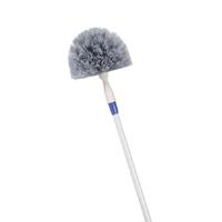 Linea raagbol + telescoopsteel 150 cm blauw/wit - thumbnail