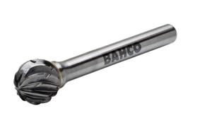 Bahco Stiftfrees | hardmetaal | met cilindervormige ronde kop | voor hoogwaardig staal | 6 mm x 6 mm x 6 mm - D0606S06