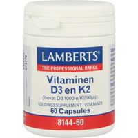 Vitamine D3 1000IE en K2 90mcg