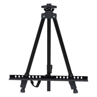 Draagbare telescopische metalen ezel statief voor schilderij & Advertentie Display