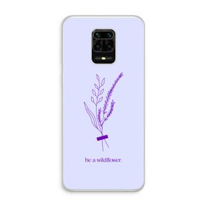 Be a wildflower: Xiaomi Redmi Note 10 Lite Transparant Hoesje