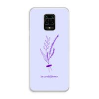 Be a wildflower: Xiaomi Redmi Note 10 Lite Transparant Hoesje