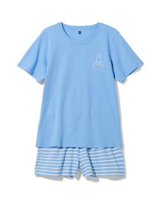 HEMA Nijntje damesshortama Pax jersey strepen blauw (blauw)
